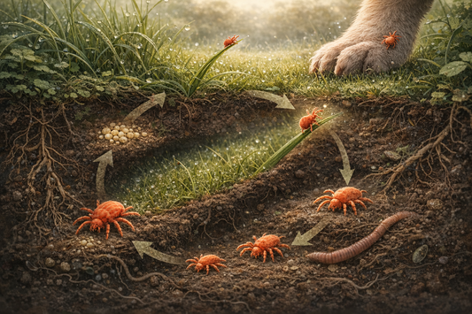 Der Lebenszyklus der Grasmilbe – Warum Timing alles ist